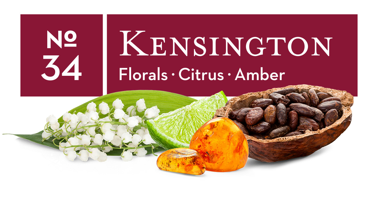 No. 34 Kensington - Florals, Citrus, Amber