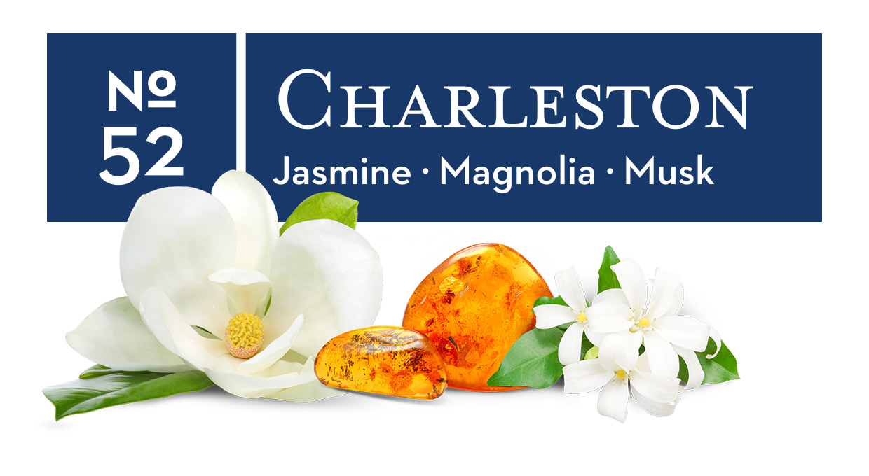 No. 52 Charleston - Jasmine, Magnolia, Musk